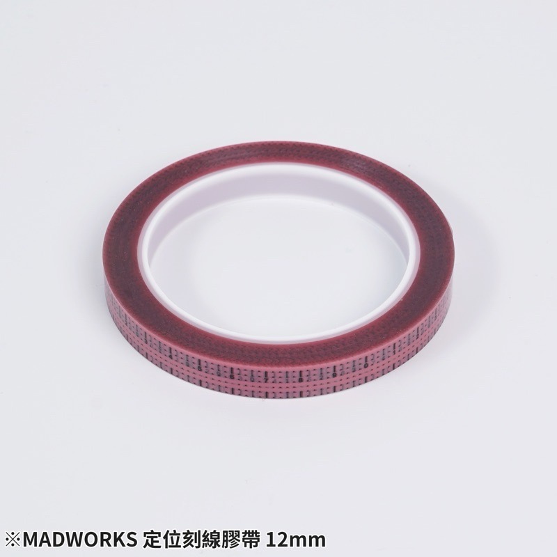 (Pandainn) Madworks 定位刻線膠帶 刻線 8mm 12mm 16mm mad 模型工具-規格圖3