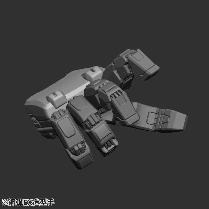 (Pandainn) 預購非模型  隼 HG 1/144 鋼彈EX GK改造手 <需自行上色> 模型工具-細節圖7