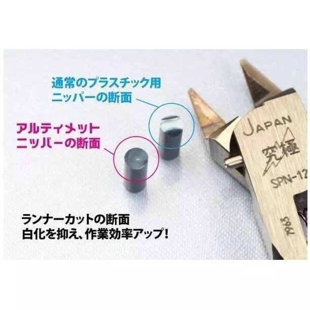 (Pandainn) 神之手 GodHand SPN-120 究極斜口鉗 5.0  超薄刃 單刃 神之手斜口鉗 模型工具-細節圖4