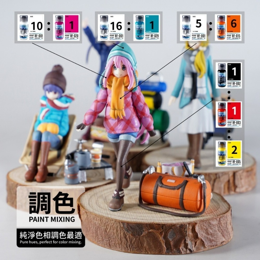 (Pandainn) 摩多 modo 調色大師  BEYOND14 萬能顏料組 亮光 消光 模型漆 水漆-細節圖3