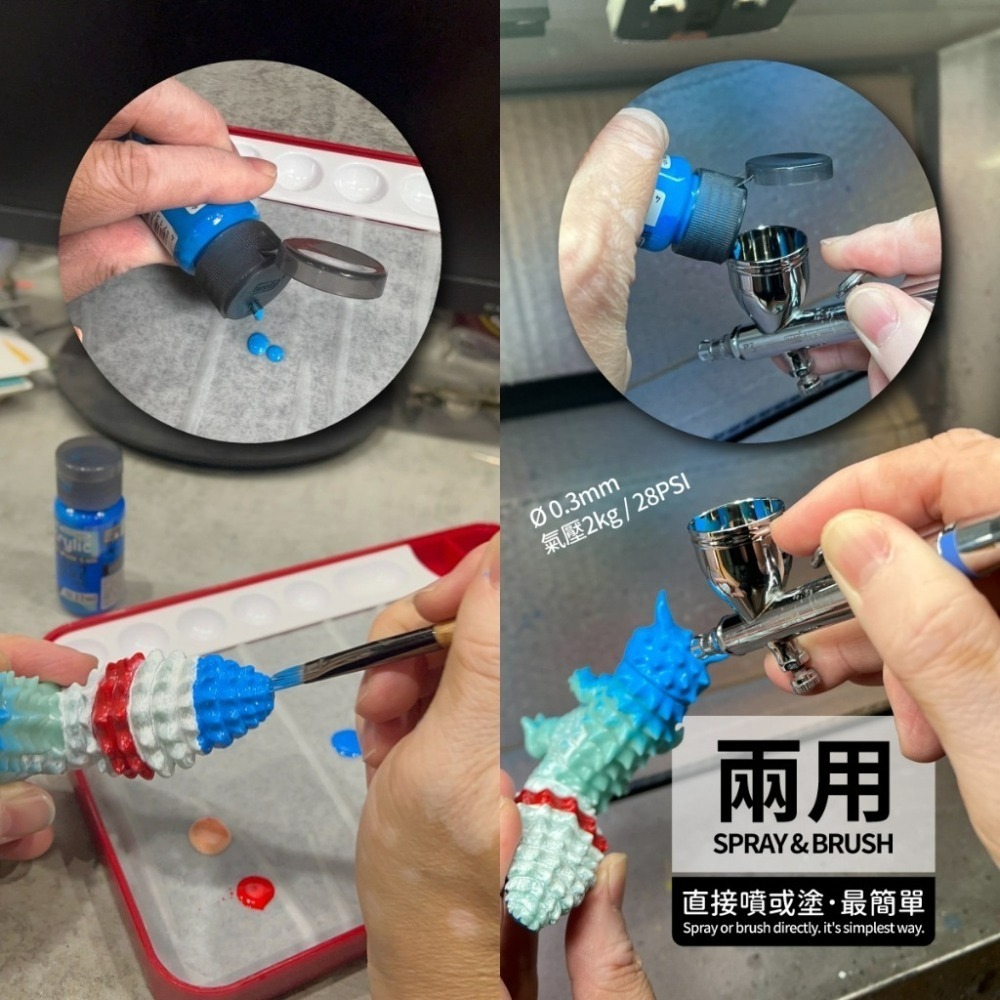 (Pandainn) 摩多 modo 調色大師  BEYOND14 萬能顏料組 亮光 消光 模型漆 水漆-細節圖5