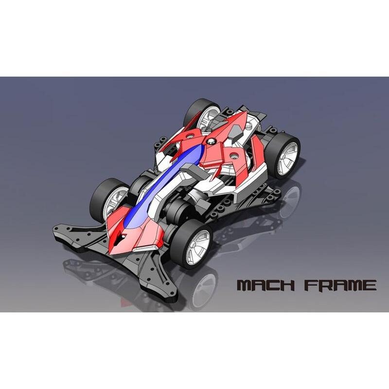 (Pandainn) 田宮 Tamiya 18714 Mach Frame 絕地戰車  FM-A底盤 四驅車 軌道車-細節圖4