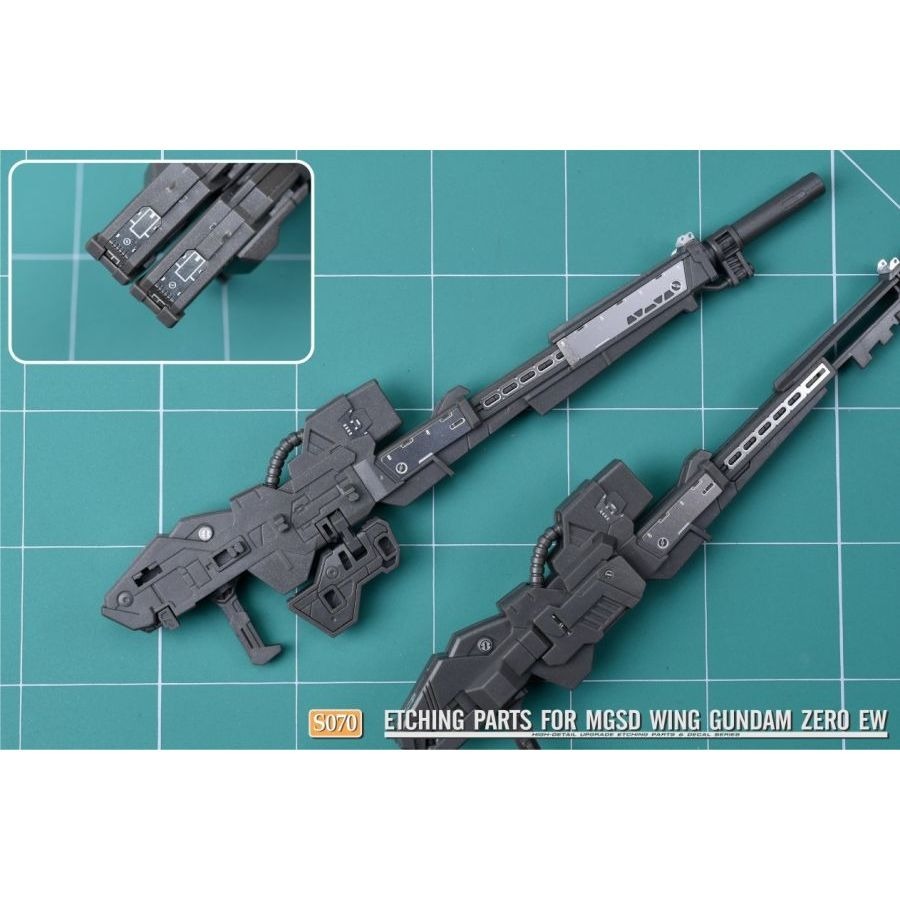 (Pandainn) 非模型 鋼魂 AW9 S070 S70 MGSD飛翼零式 EW 專用蝕刻片 附水貼-細節圖7