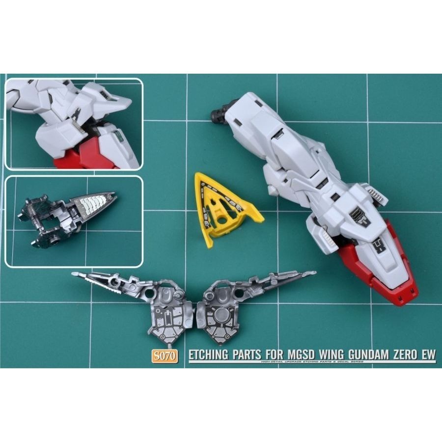 (Pandainn) 非模型 鋼魂 AW9 S070 S70 MGSD飛翼零式 EW 專用蝕刻片 附水貼-細節圖6