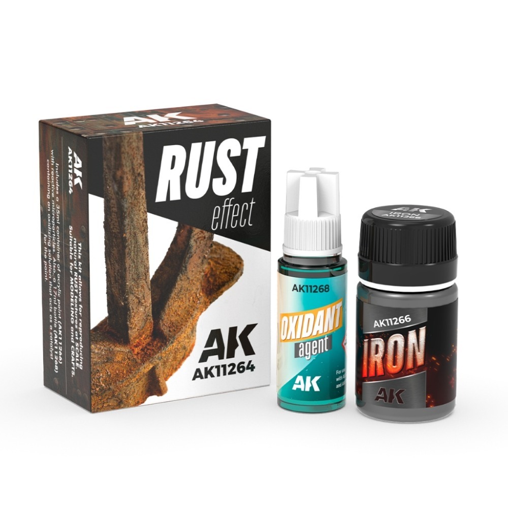 (Pandainn) AK11264 鏽蝕效果套裝 Rust Effect Set 鏽化 生鏽 重鏽 舊化-規格圖7