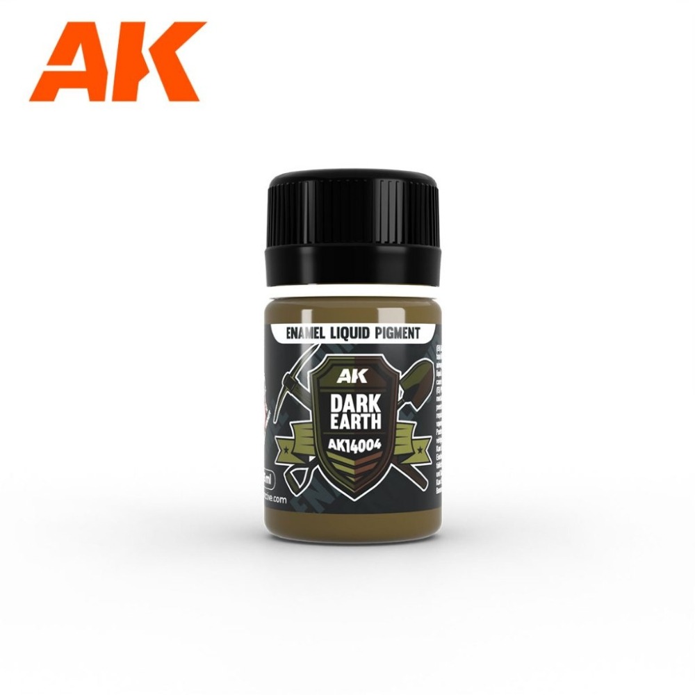 (Pandainn)現貨 AK14033 泥漿套裝 琺瑯顏料 AK14004 AK14012 AK14013 模型舊化-細節圖2