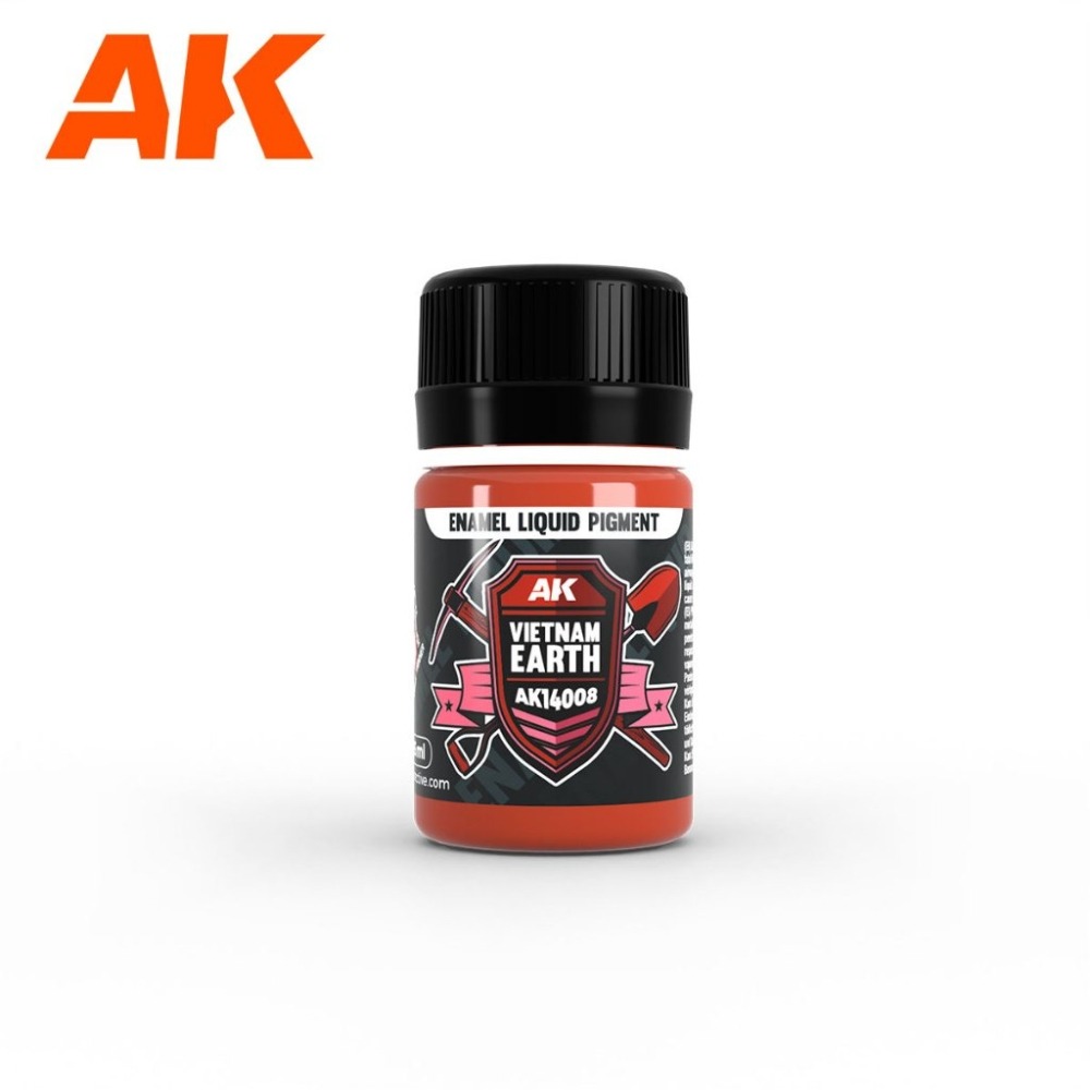 (Pandainn) 現貨 AK14035 地球套裝琺瑯顏料 AK14004 AK14008 AK14009 模型 舊化-細節圖3