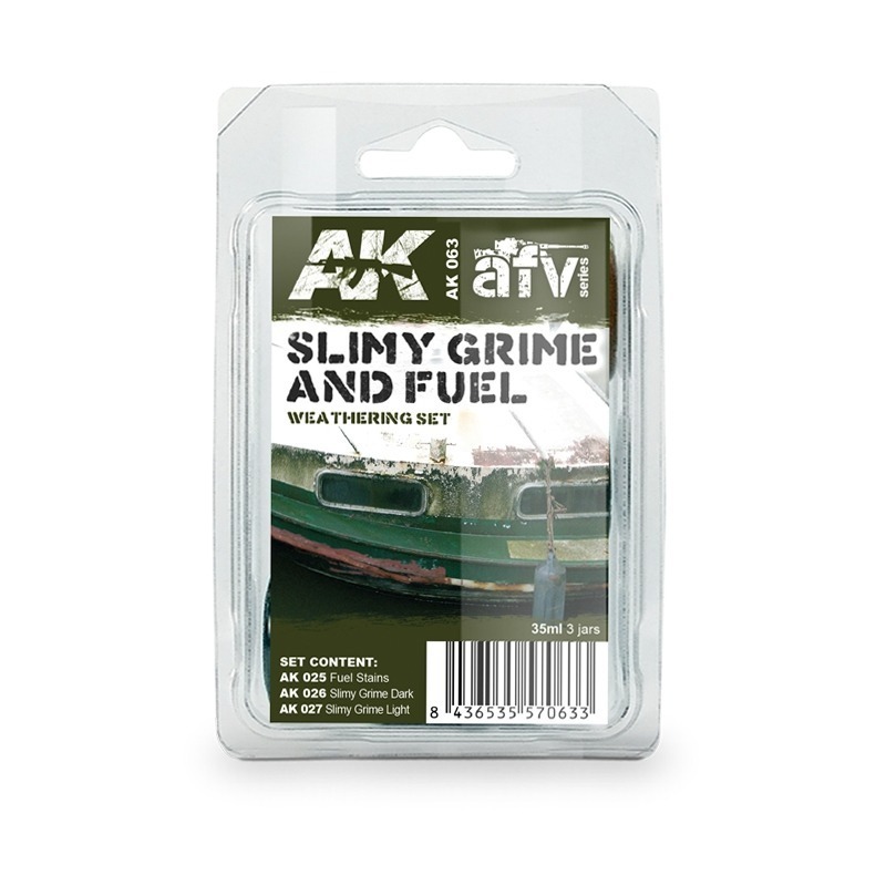 (Pandainn)現貨 AK063 泥濘污垢套裝 AK025 AK026 AK027 模型舊化-規格圖4