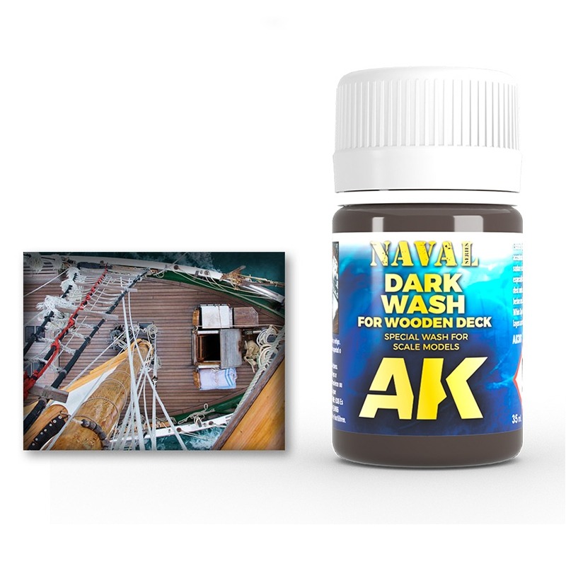 (Pandainn)現貨 AK556 船舊化組2 珐瑯舊化 AK301 AK305 AK306 模型用品-細節圖2