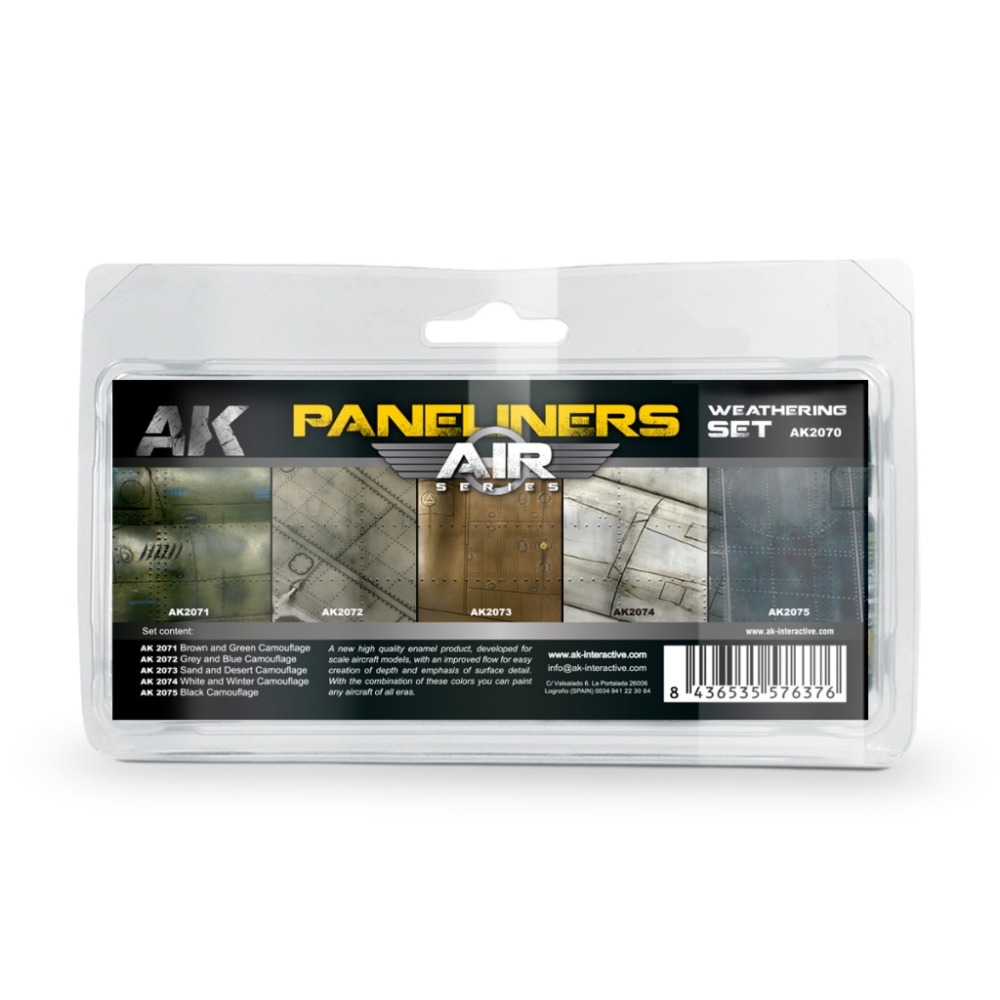 (Pandainn) AK2037 排氣污漬風化套裝 AK2038 AK2040 AK2041 AK2042 AK204-規格圖3