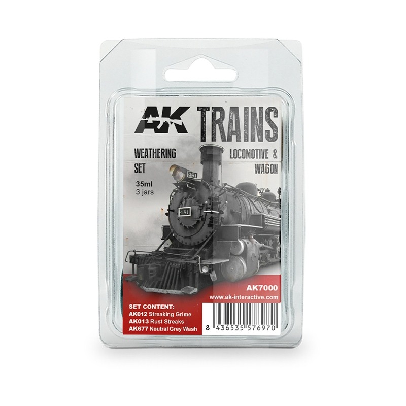 (Pandainn) AK7000 火車和車廂舊化套裝 AK012 AK013 AK677 模型用品-規格圖4