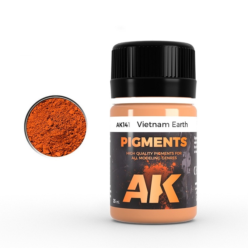 (Pandainn)現貨 全系列 AK 粉彩舊化土 色粉 舊化 AK039 AK040 AK041 AK042模型用品-規格圖7