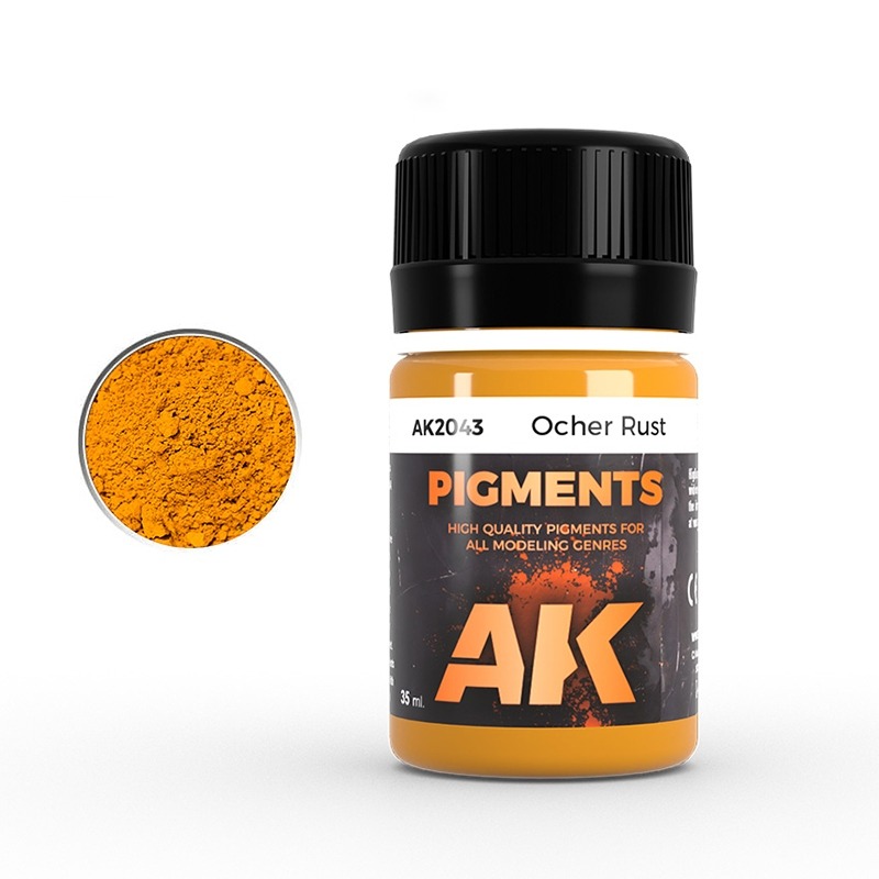 (Pandainn)現貨 全系列 AK 粉彩舊化土 色粉 舊化 AK039 AK040 AK041 AK042模型用品-規格圖7