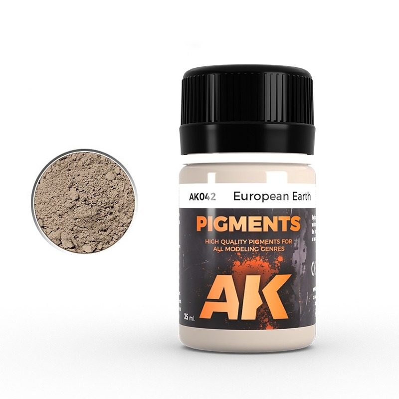 (Pandainn)現貨 全系列 AK 粉彩舊化土 色粉 舊化 AK039 AK040 AK041 AK042模型用品-規格圖7