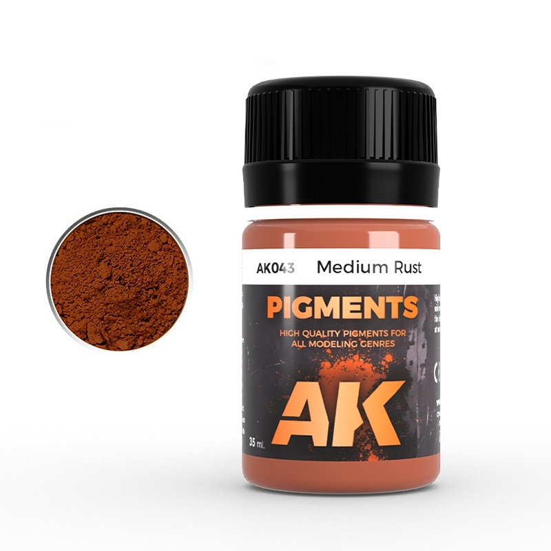 (Pandainn)現貨 全系列 AK 粉彩舊化土 色粉 舊化 AK039 AK040 AK041 AK042模型用品-規格圖7