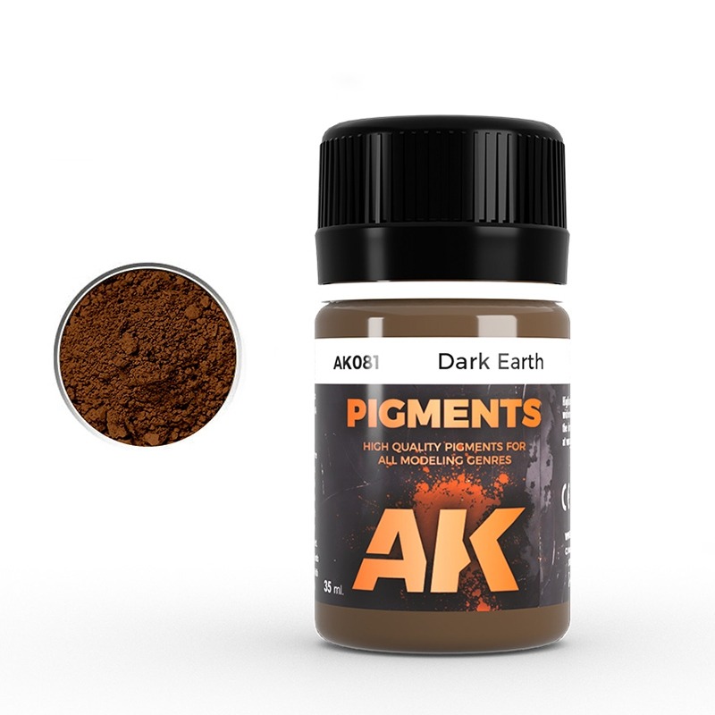 (Pandainn)現貨 全系列 AK 粉彩舊化土 色粉 舊化 AK039 AK040 AK041 AK042模型用品-規格圖7