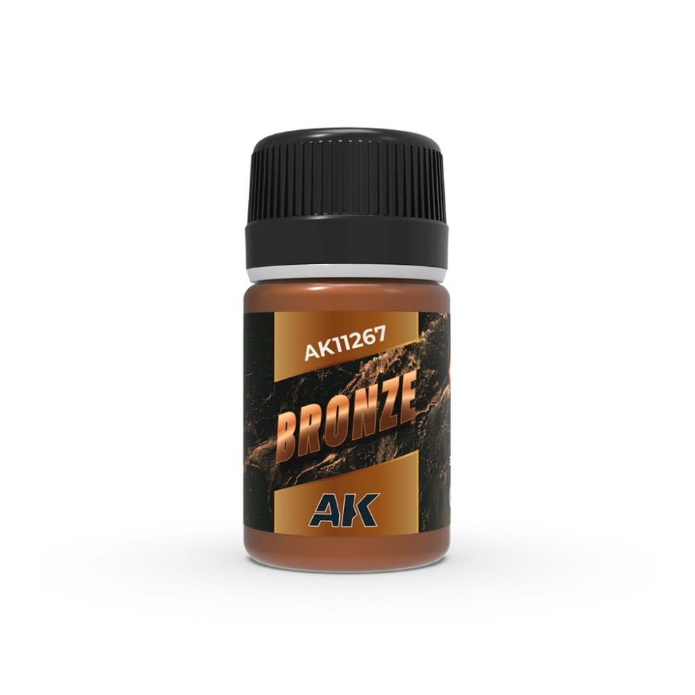 (Pandainn)現貨 AK11267 青銅效果 – EFECTO BRONCE 粉彩舊化 模型 舊化 色粉-規格圖2