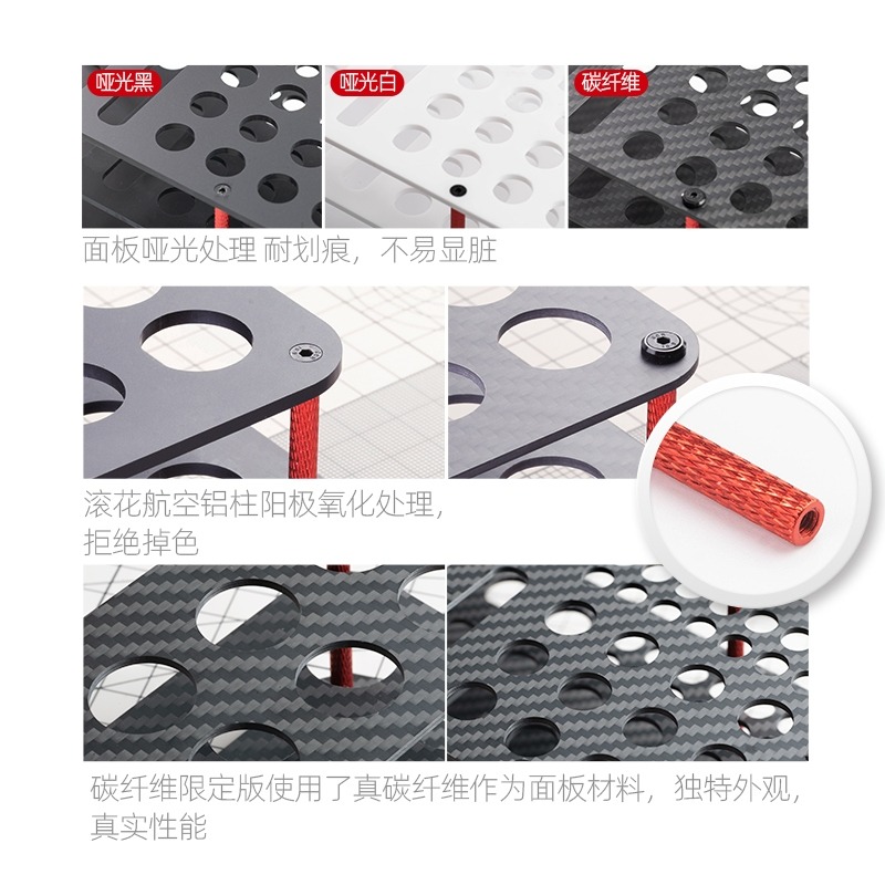 (Pandainn) 喵匠 Hobbymio 桌上工具支架 模型專用工具收納 刻線刀馬克筆支架 模型用品-細節圖4