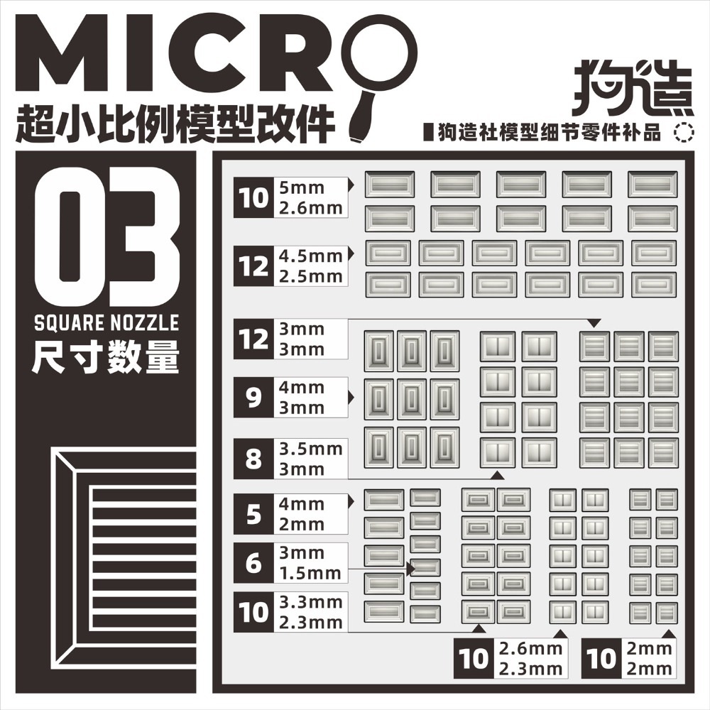 MIRCO03微縮模型細節改件