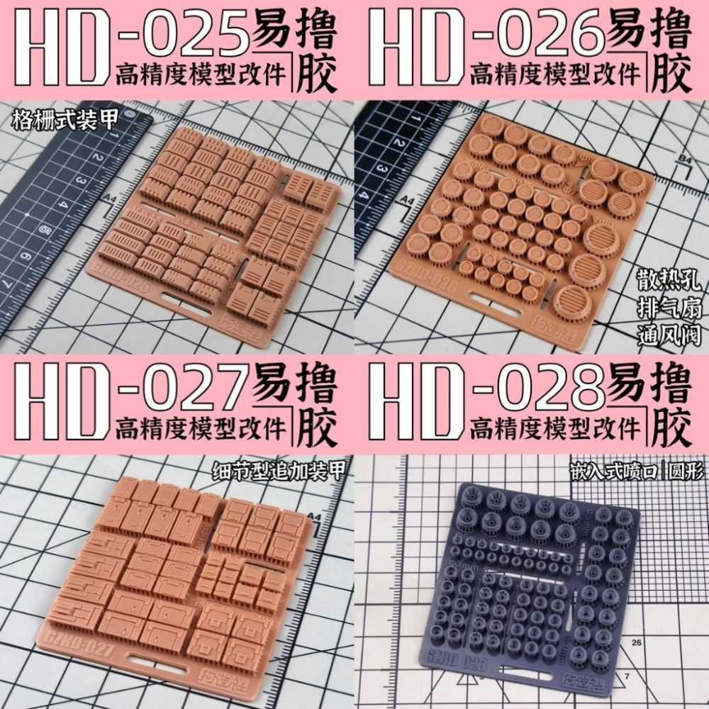 (Pandainn) 狗造社 HD系列 高精度模型改造套件 HD001 ~ HD030 模型用品-細節圖7