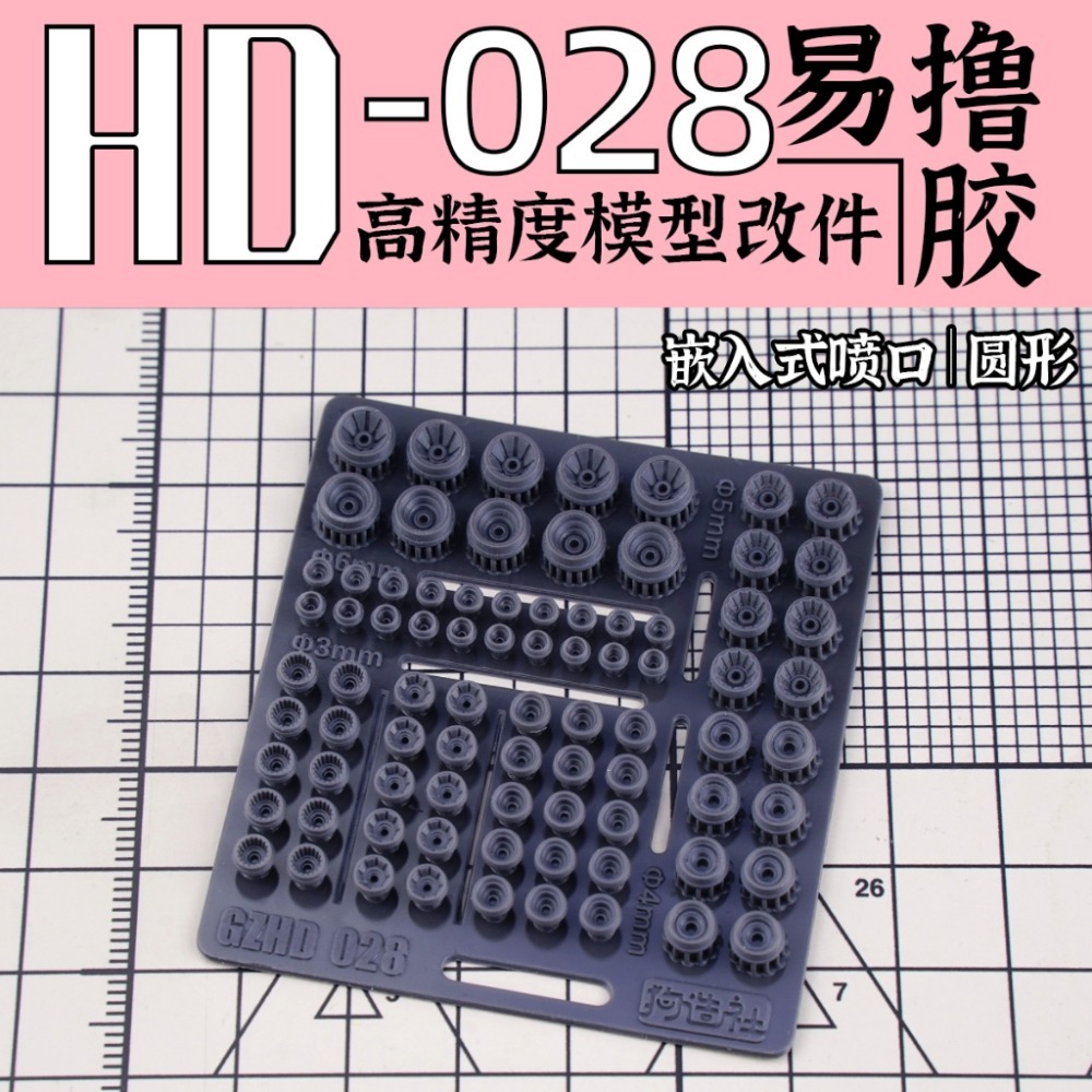 (Pandainn) 狗造社 HD系列 高精度模型改造套件 HD001 ~ HD030 模型用品-規格圖9