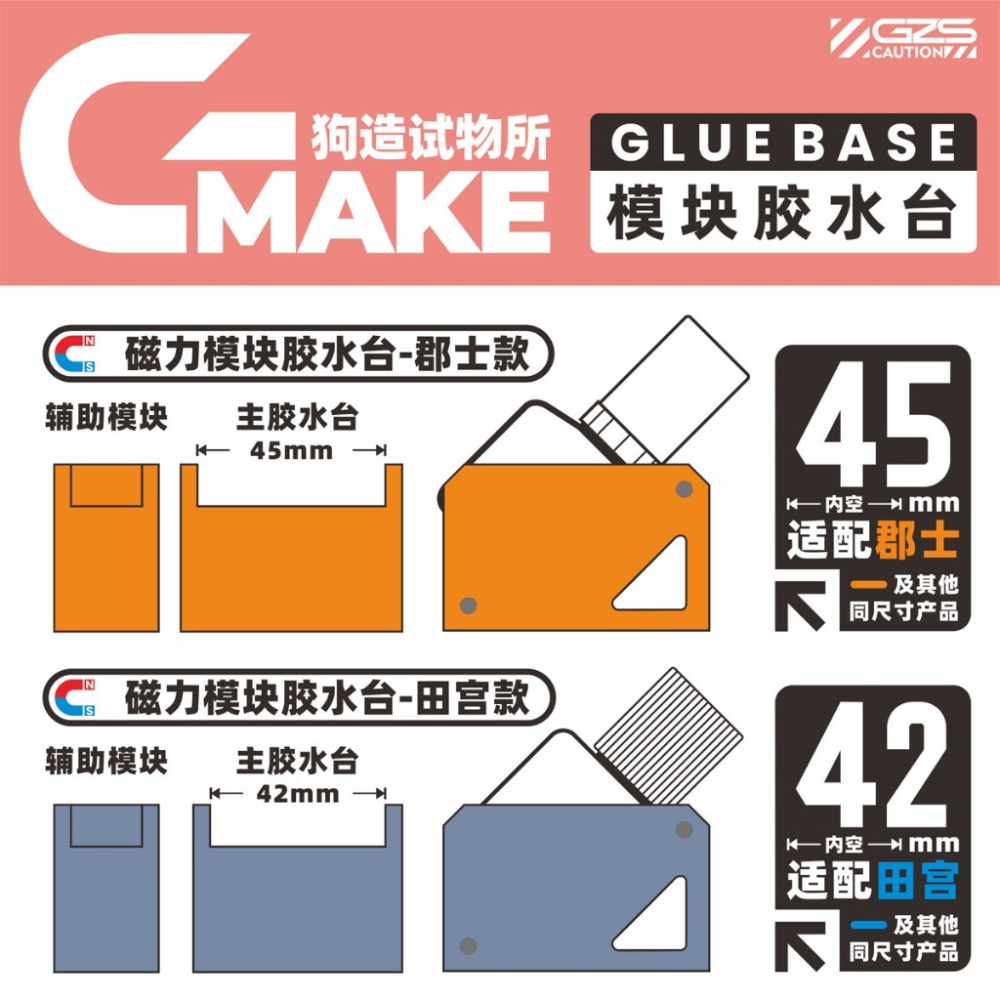 (Pandainn) 狗造社 膠水底座 膠水台 田宮 郡氏 模型用品-細節圖6