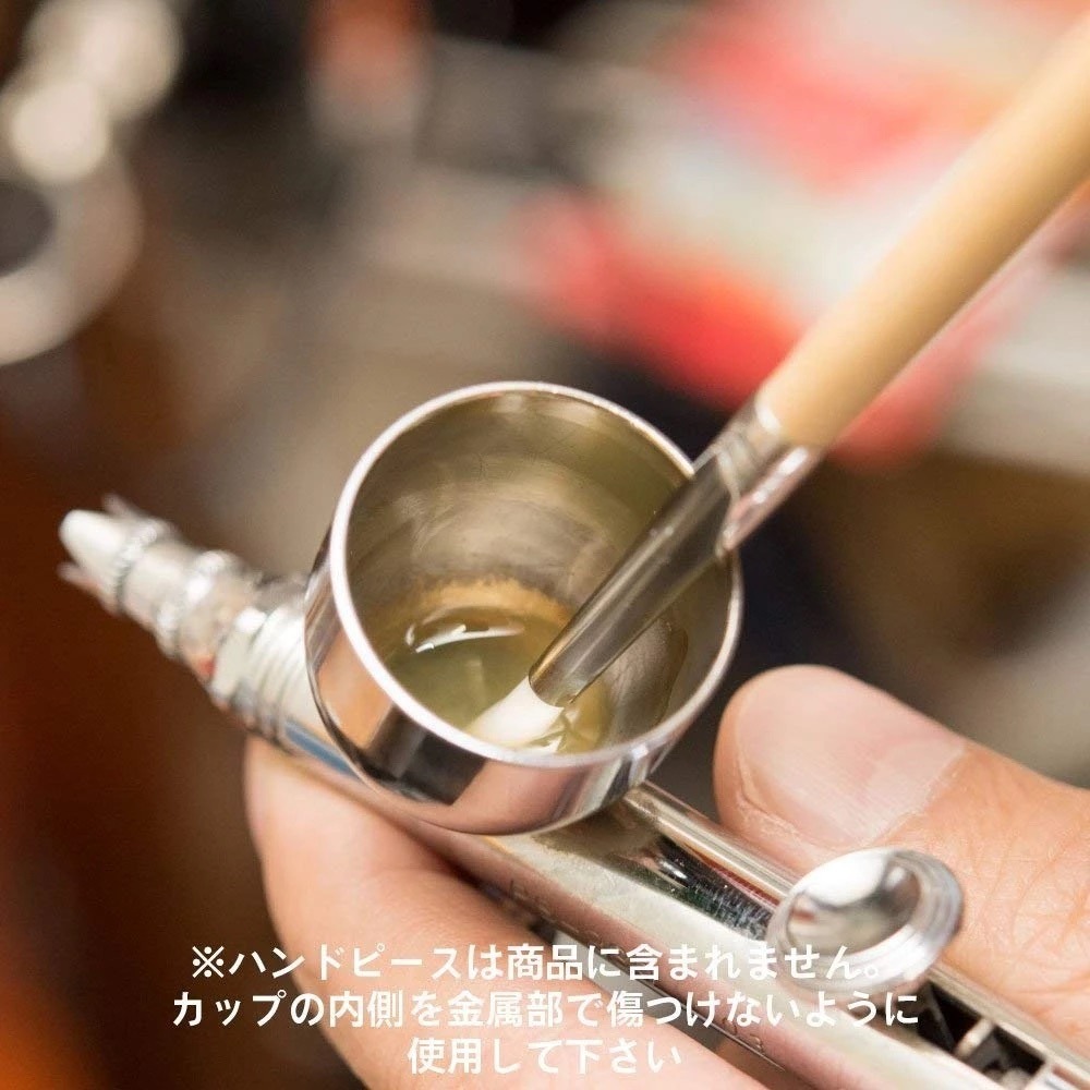 (Pandainn) 熊野筆 KUMANO BRUSH HIQ PARTS 模型用洗淨噴筆漆杯 專用 清洗刷 KM-WS-細節圖2