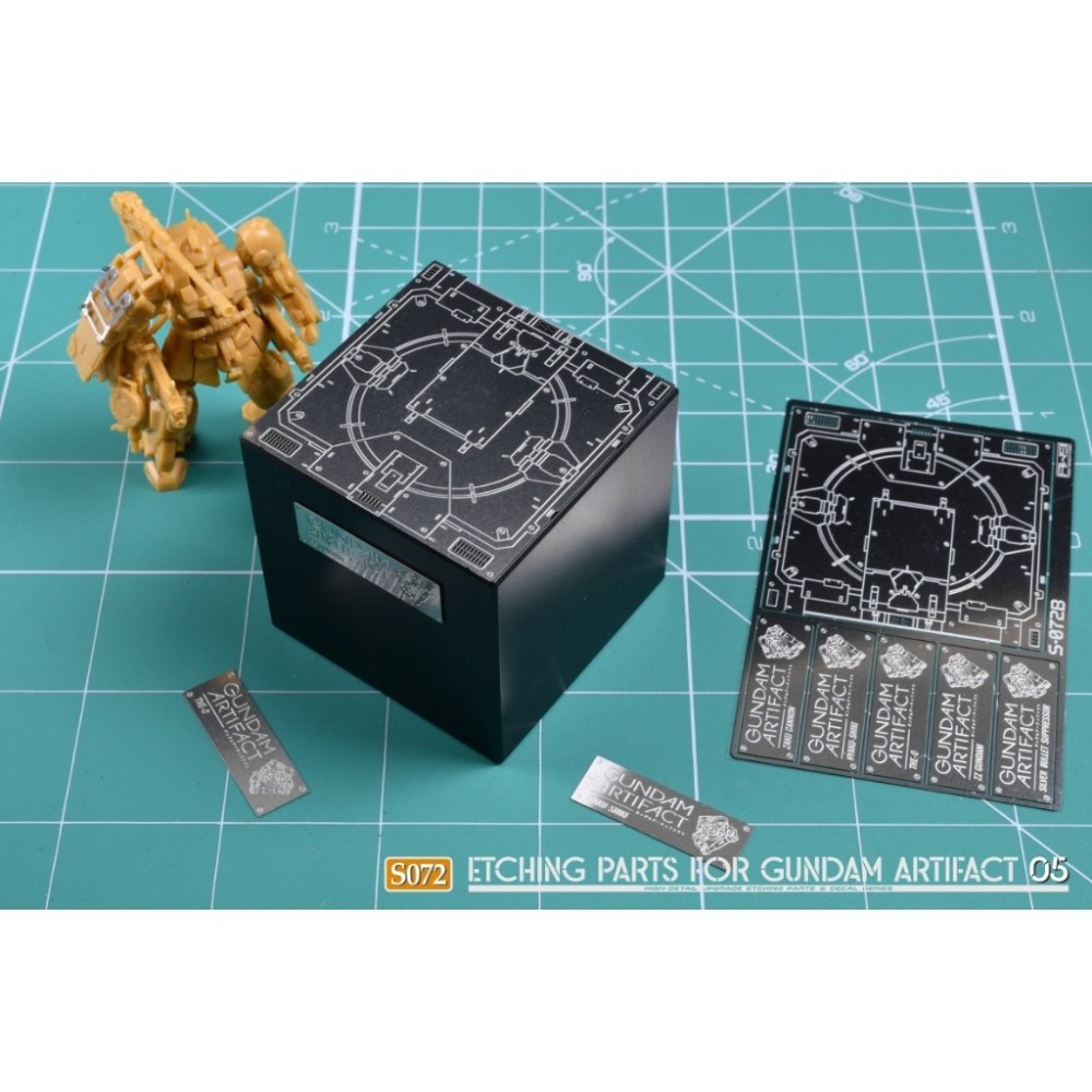 (Pandainn) Madworks S72 萬代盒玩 鋼彈 ARTIFACT 第5彈 專用蝕刻片 AW9-細節圖9