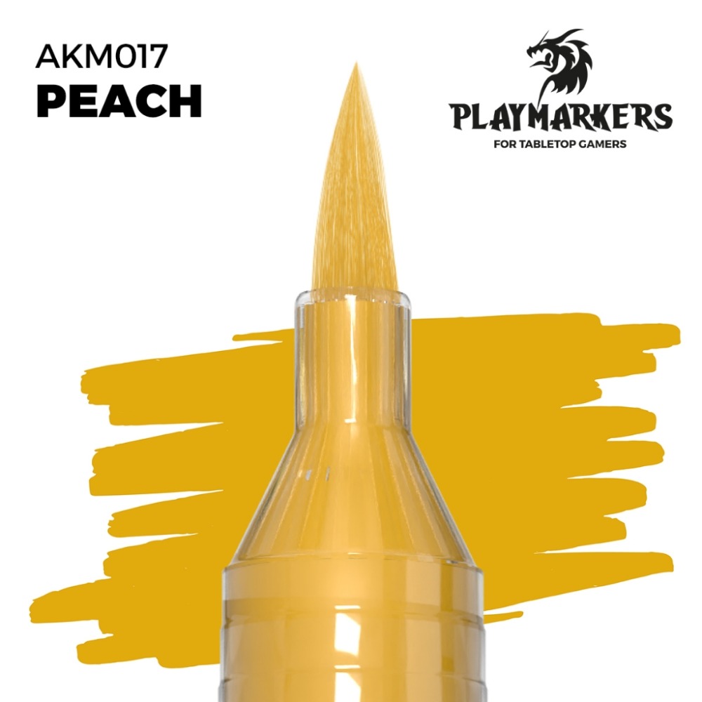 (Pandainn) AK 微縮馬克筆 AKM001 AKM002 AKM003 ~ AKM034 遊戲色 麥克筆-規格圖2