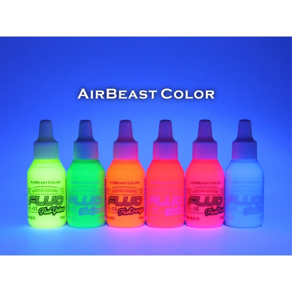 (Pandainn) Airbeast 螢光色 水性漆 FL01 FL02 FL03 FL04 FL05 FL06-細節圖3