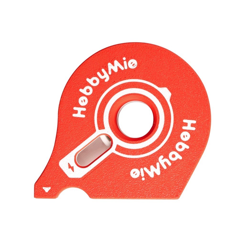 (Pandainn) 喵匠Hobbymio 遮蓋帶收納盒 遮蓋帶切割器 膠帶盒 膠帶紙收納 模型用-細節圖5