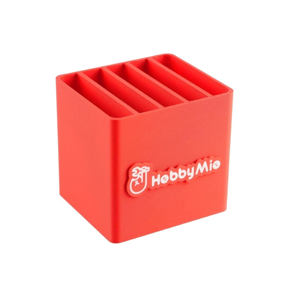 (Pandainn) 喵匠 Hobbymio 創意工坊 3D列印迷你桌上工具收納盒馬克筆剪鉗盒 模型工具-規格圖7