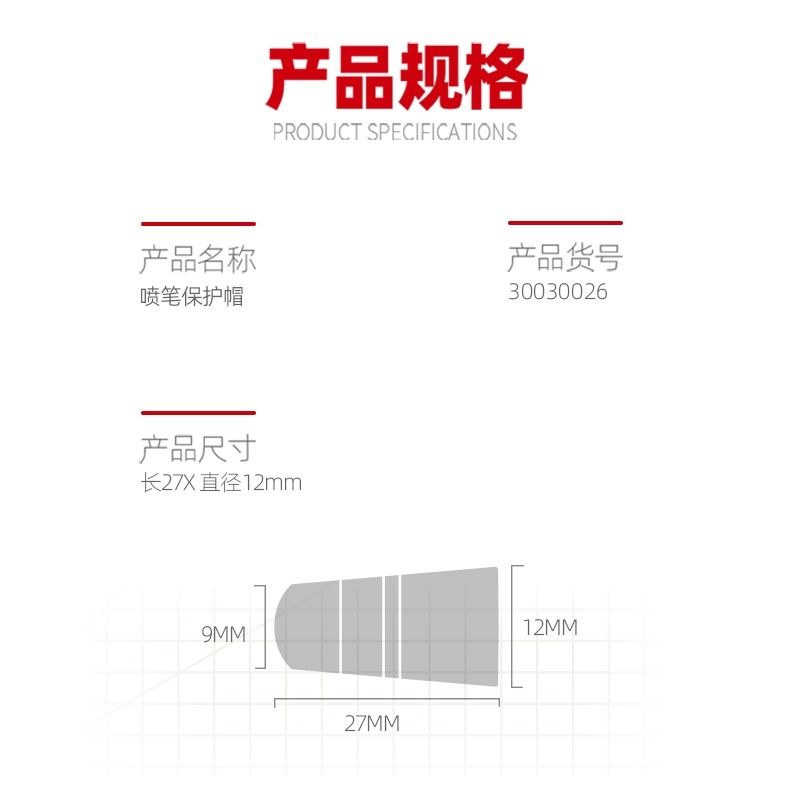 (Pandainn) 喵匠 Hobbymio 噴筆保護帽 保護頭 適配性高 材質柔軟 模型用品-細節圖4