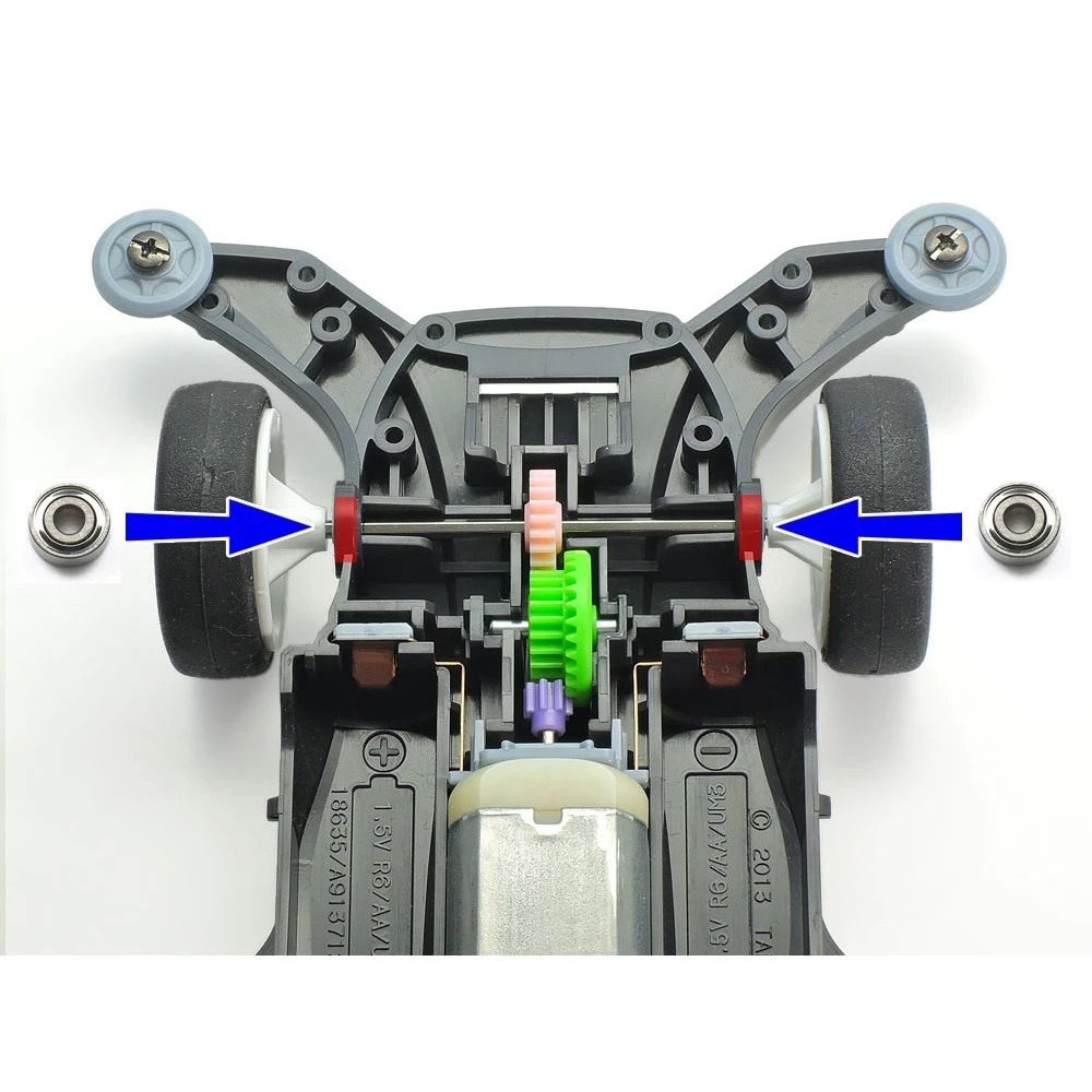 (Pandainn) 四驅車 Tamiya 15519 HG 高性能 培林 620 輪軸培林 齒輪培林-細節圖3