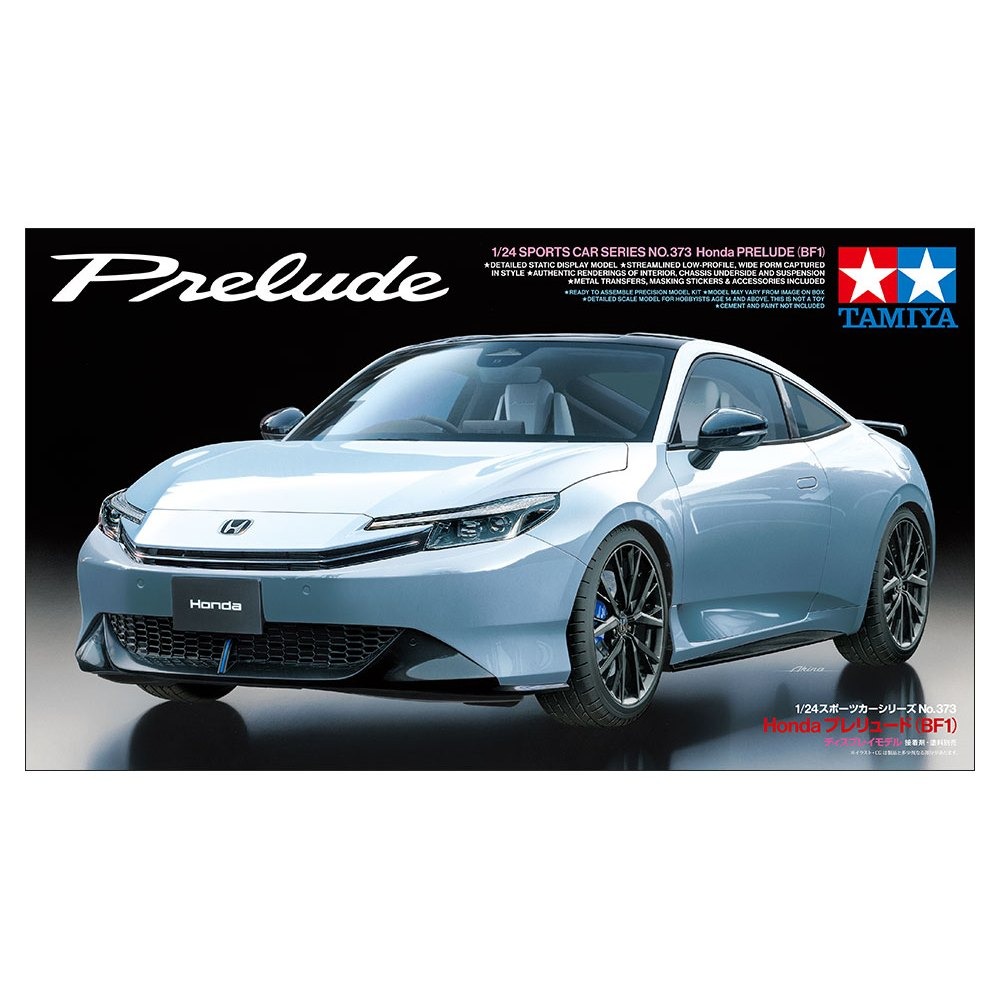 (Pandainn) 田宮 Tamiya 24373 本田 Honda Prelude 1:24 組裝模型-規格圖9