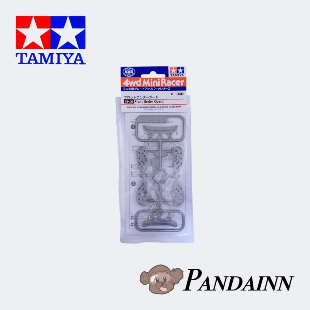 (Pandainn) 田宮 Tamiya 15405 低摩擦 防掛軌 安裝於車前頭底下 四驅車 軌道車-規格圖3