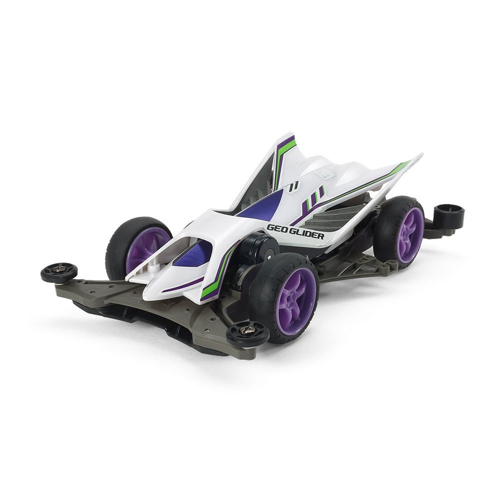 (Pandainn) 田宮 Tamiya 18716 四驅車 軌道車 GEO GLIDER (FM-A底盤)-細節圖2