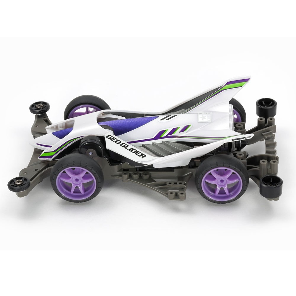 (Pandainn) 田宮 Tamiya 18716 四驅車 軌道車 GEO GLIDER (FM-A底盤)-細節圖3