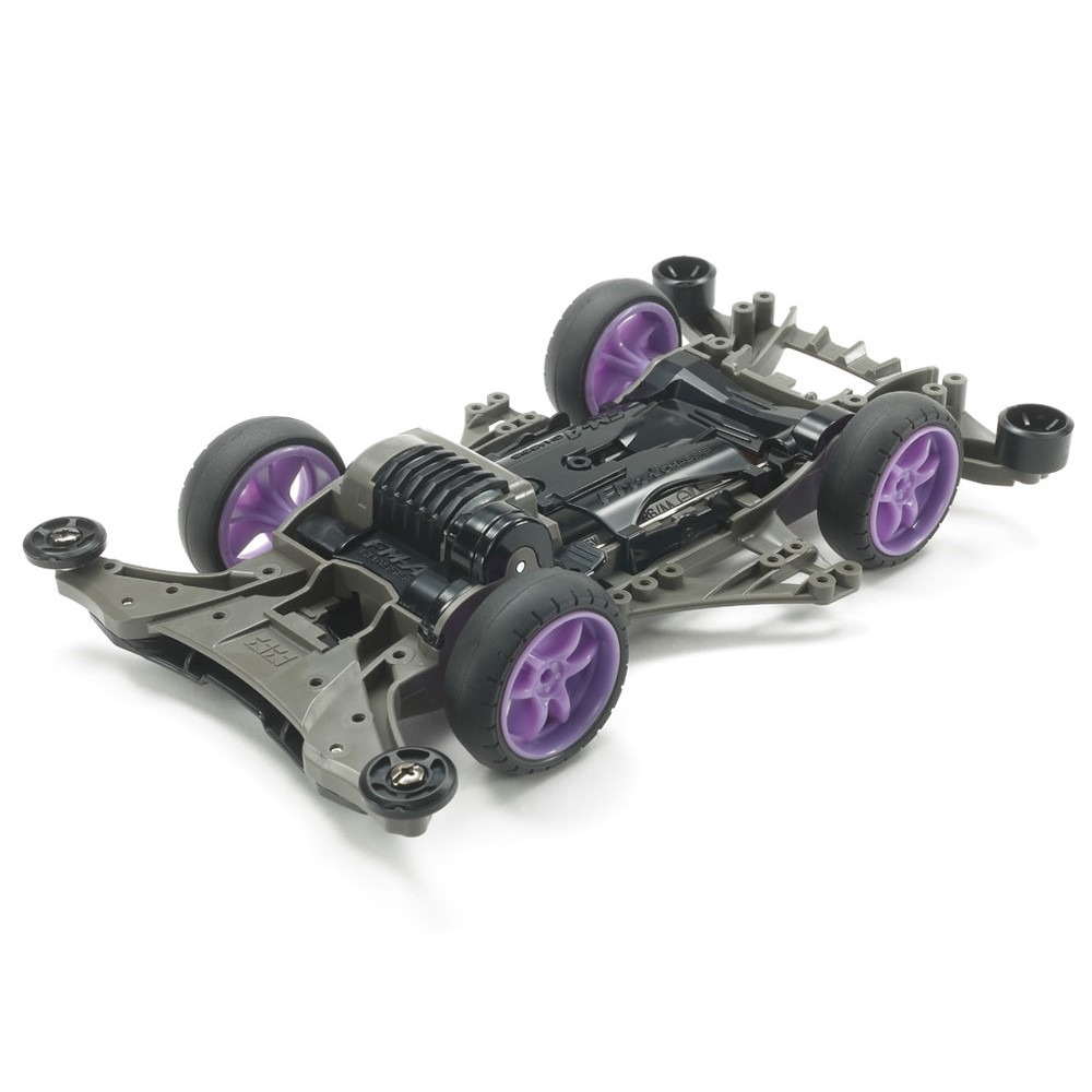 (Pandainn) 田宮 Tamiya 18716 四驅車 軌道車 GEO GLIDER (FM-A底盤)-細節圖4