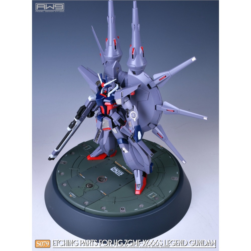 (Pandainn) 非模型 AW9 鋼魂 S79 HG傳說鋼彈蝕刻片 背膠款 S079 mad 模型用品-細節圖4
