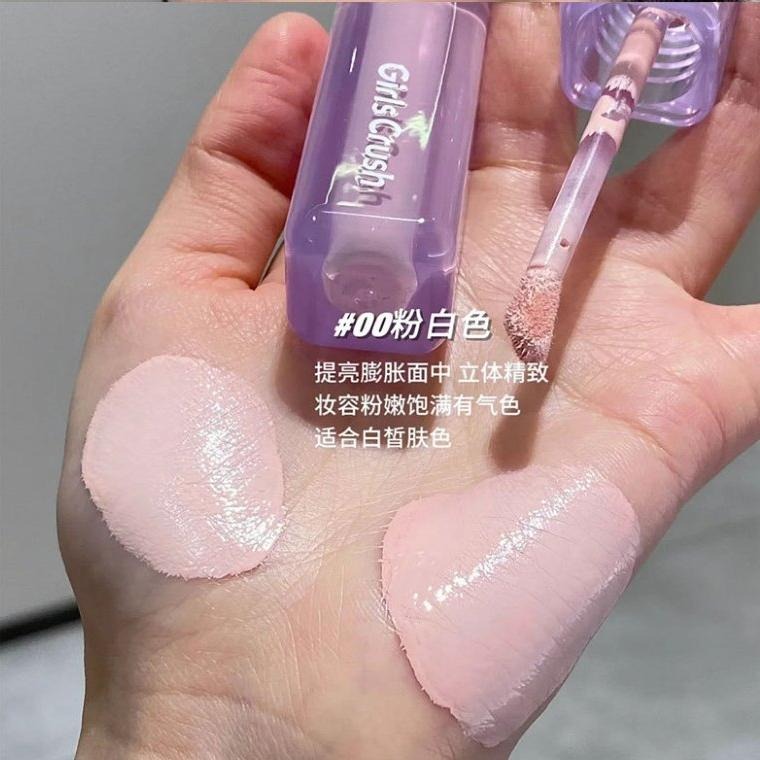 【當日速出】na的美妝 🥰GirlsCrush高度遮瑕提亮液水絲絨遮瑕液 遮黑眼圈痘印淚溝混乾油皮不脫妝-細節圖7