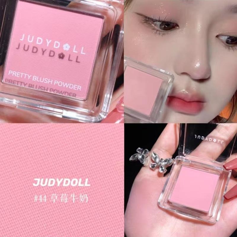 【現貨在台，當日寄出】na的美妝 🥰 Judydoll橘朵單色腮红杏色高光修容啞光膨脹色收缩色 熱賣款-細節圖7