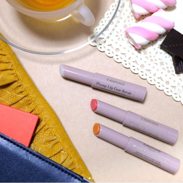 【現貨速出】na的美妝🥰CANMAKE 豐潤美唇磨砂膏 唇部去角質 磨砂潤唇 全3色-細節圖9