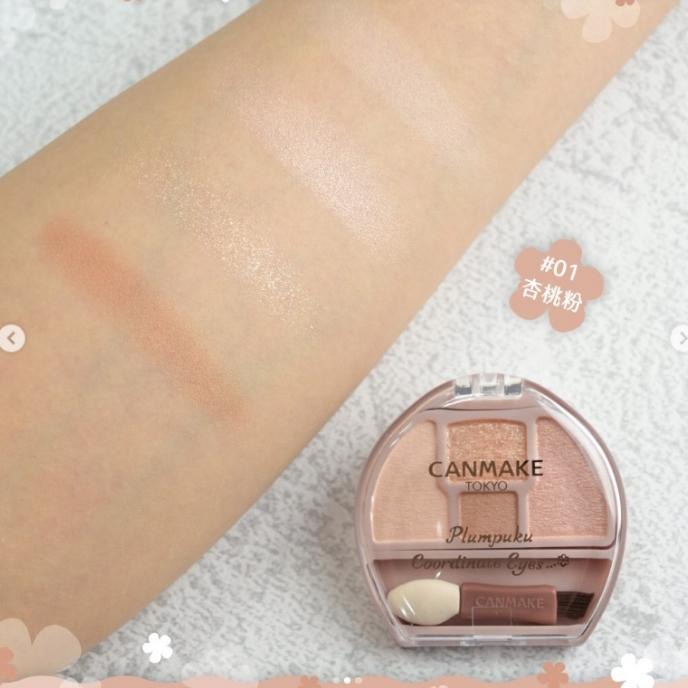 【現貨在台，當日寄出】na的美妝 🥰CANMAKE 眼影臥蠶打亮盤 淚袋妝眼影盤  臥蠶眼影 01 02 03 04-細節圖2