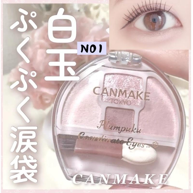 【現貨在台，當日寄出】na的美妝 🥰CANMAKE 眼影臥蠶打亮盤 淚袋妝眼影盤  臥蠶眼影 01 02 03 04-細節圖9