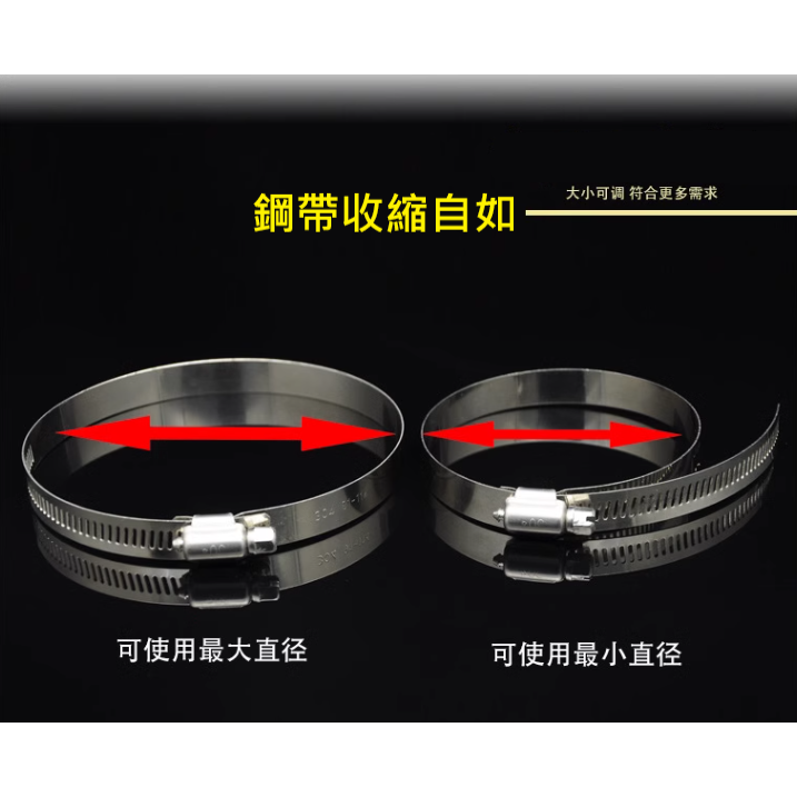 (一般款) 不鏽鋼 鎖箍 卡箍-細節圖6