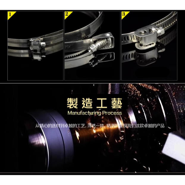 (304款) 不鏽鋼 鎖箍 卡箍-細節圖3