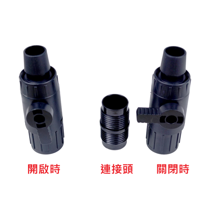 🎏 水族 魚缸 水量調節閥 雙閥快拆 森森 快接頭 調水閥 調節閥 快速接頭 水管快接 過濾 分接-細節圖5