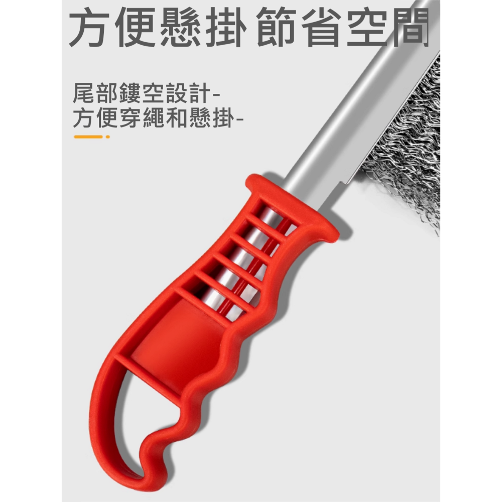 ✅ 不鏽鋼 / 鍍銅 細 鋼絲 鋼絲刷 刷子 烤架 機械 設備 廚房 衛浴 除垢 去汙 除鏽 髒污 清理 清潔 清洗-細節圖3