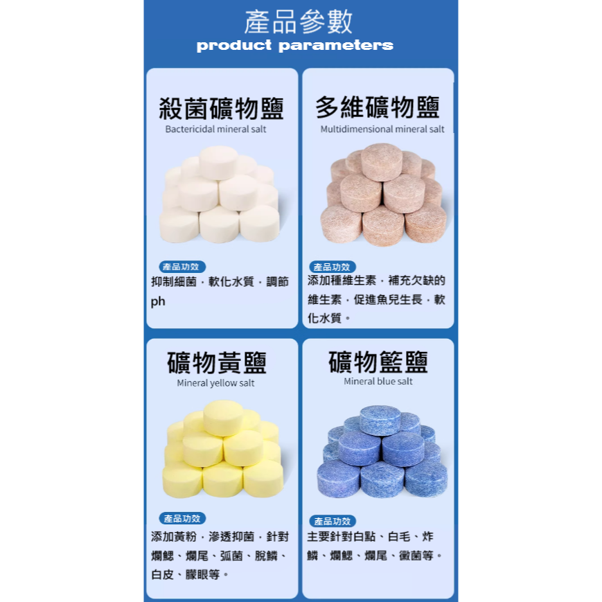 殺菌礦物鹽20顆